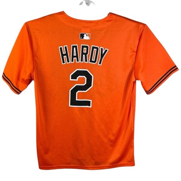 Baltimore Orioles Baseball Jersey JJ Hardy #2 Button Up Orange Unisex Mens XL - Picture 3 of 16